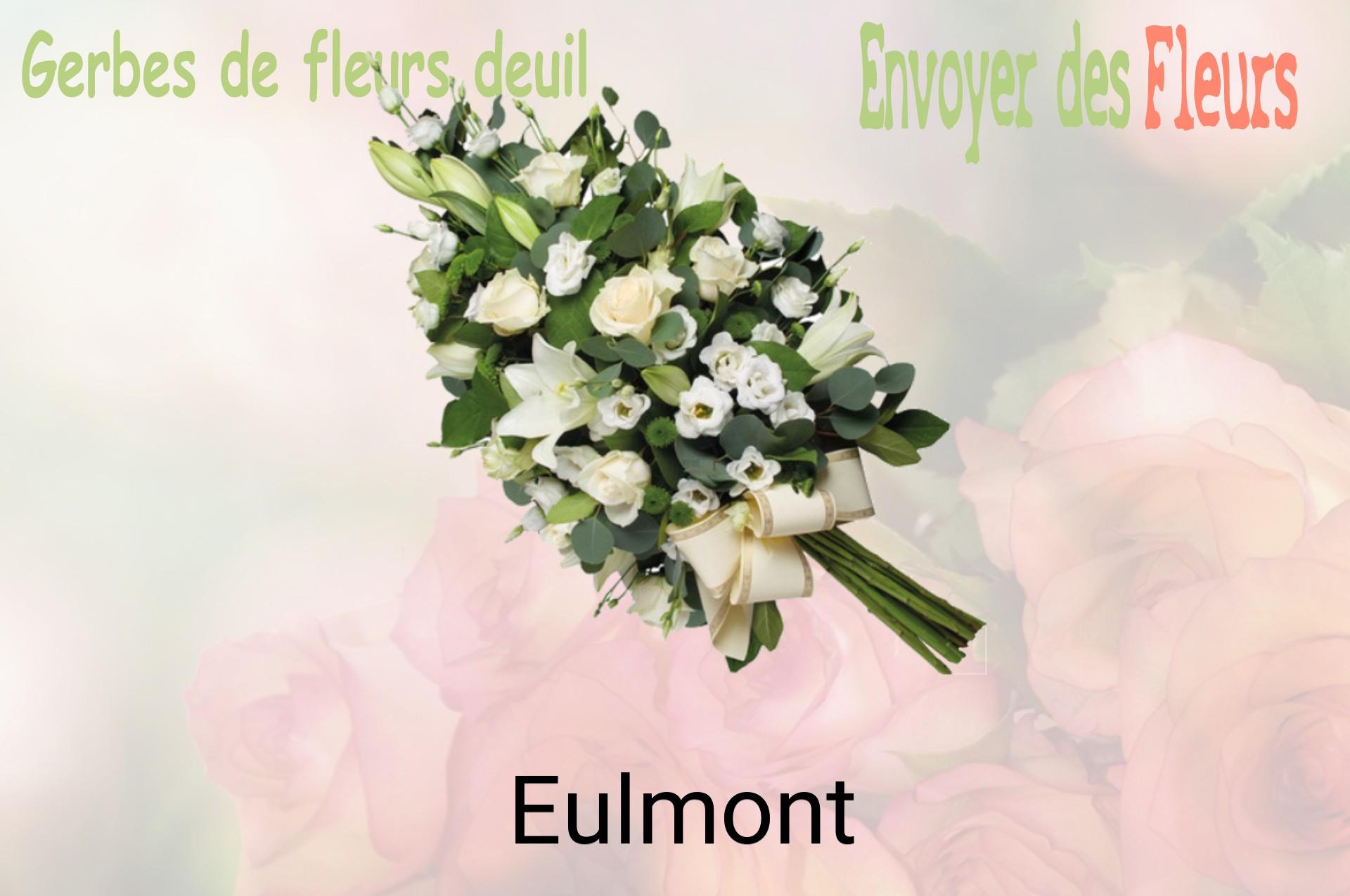 Gerbe de fleurs de deuil livrée à Eulmont